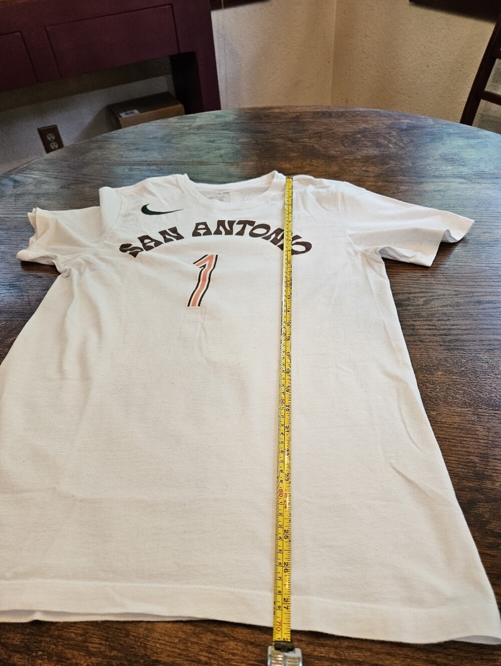 Nike Wembanyama City Edition Tee Sz S - Picture 3 of 7